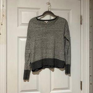 grey sweater